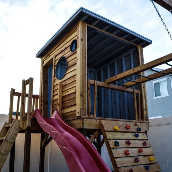 Jungle Gym Playhouse by Playscapes Studios