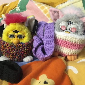 Porta Furby de crochet personalizado hecho a mano para Furby adultos o bebés Furby