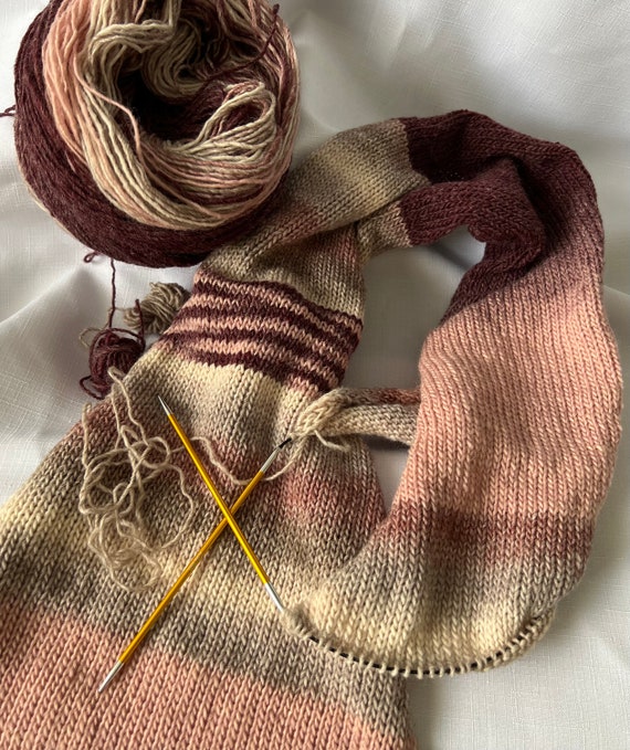 Sciarpa da donna in maglia Sciarpa lavorata a maglia