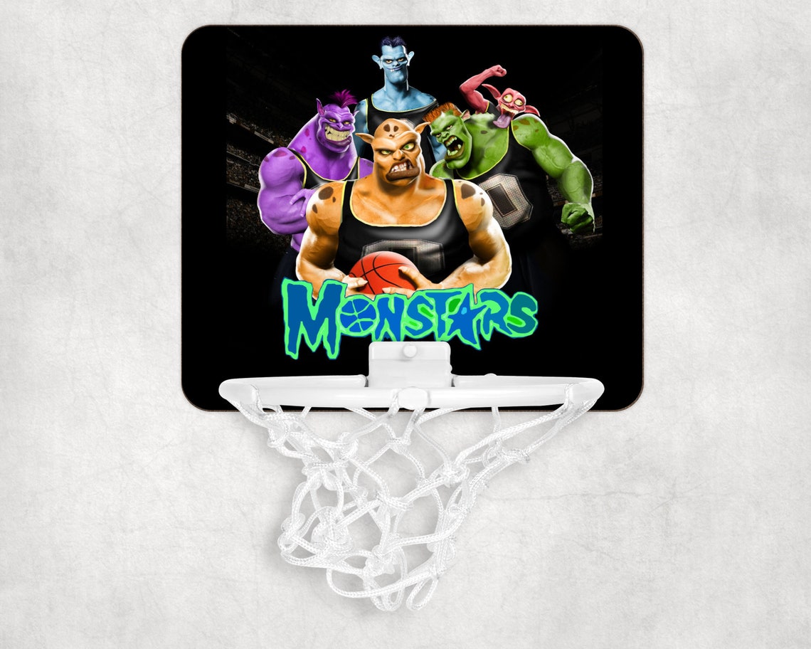 Space Jam Tune Squad Mini Basketball Hoop/Goal Etsy