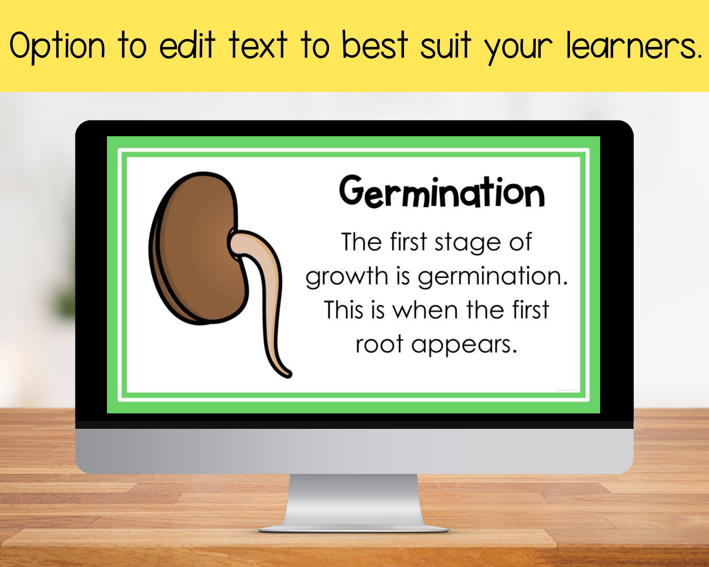 Life Cycle of a Flowering Plant Google Slides Presentation for Teachers ...