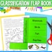 Animal Classification Sort Cut and Paste Lift the Flap Book Activity ...