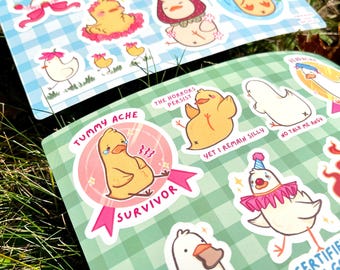 Daisy Duck Sticker Blatt