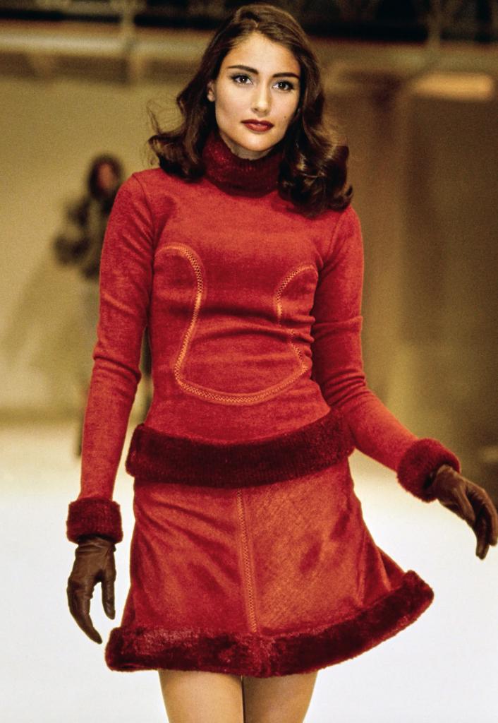 AZZEDINE ALAÏA F/W 1991 Textured Sculpting Skirt M - Etsy