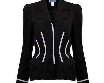 MUGLER ライトコート THIERRY MUGLER F/W 1998 Runway Blazer With Corset-line