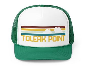 Toleak Point Hat | Forks Hat Kalaloch Hat La Push Hat Second Beach Hat Rialto Beach Hat Olympic Peninsula Gift Forks Washington Hat