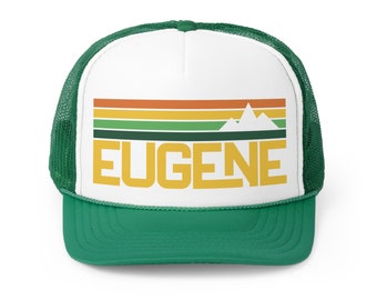 Eugene Hat | Eugene Oregon Hat Eugene Trucker Hat Eugene OR Hat Oregon Trucker Hat Eugene Gift Oregon Hat