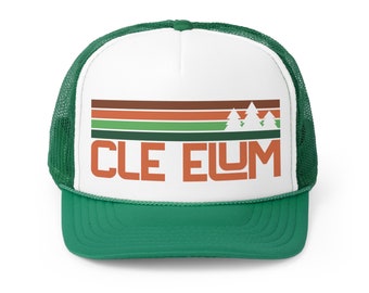 Cle Elum Hat | Cle Elum Trucker Hat Cle Elum WA Hat Cle Elum Gift Cle Elum Washington Hat Washington Trucker Hat