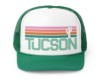 Tucson Hat | Tucson Trucker Hat Tucson Arizona Hat Tucson Beach Hat Arizona Beach Hat Tucson AZ Hat Tucson Gift Tucson Gifts Arizona Hats