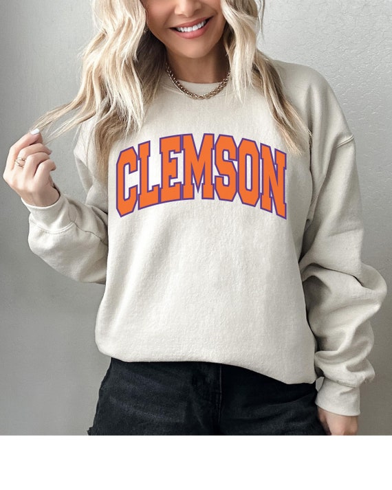 Clemson Sweatshirt Clemson Sweater Clemson Alumni Sweatshirt Clemson Student Sweatshirt Clemson Varsity Sweatshirt Clemson Shirt Etsy Denmark