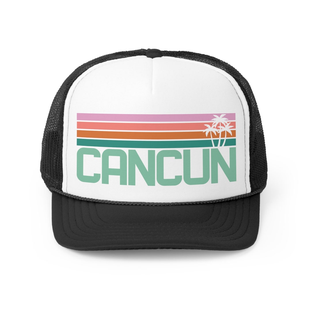 Cancun Hat Cancun Trucker Hat Cancun Mexico Hat Cancun Etsy