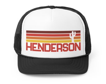 Henderson Trucker Hat | Henderson Hat Nevada Hat Nevada Hats Nevada Gift Las Vegas Hat Henderson Gift Reno Hat Spring Valley Nevada Gifts
