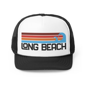 Long Beach Trucker Hat | Surf Long Beach Hat Long Beach California Trucker Hat Long Beach CA Hat Long Beach California Hat Long Beach Gift