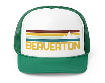 Beaverton Hat | Beaverton Oregon Hat Beaverton Trucker Hat Beaverton OR Hat Oregon Trucker Hat Portland Hat Beaverton Gift