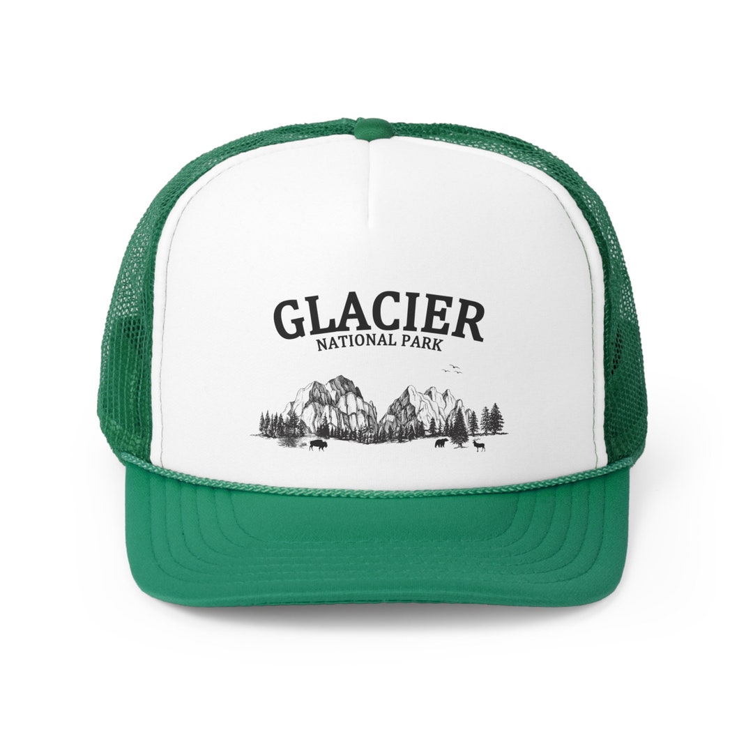Glacier Hat Glacier National Park Hat Glacier Trucker Hat - Etsy
