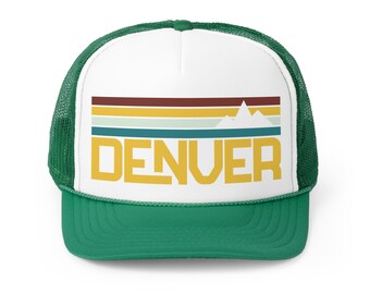 Denver Hat | Denver Colorado Hat Denver Trucker Hat Denver Gift Colorado Trucker Hat Colorado Hat Denver CO Hat Colorado Gift