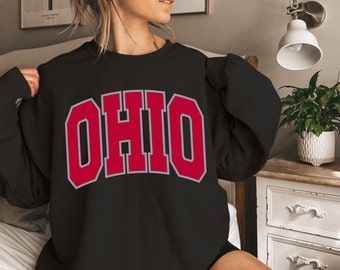 Ohio Sweatshirt | Ohio State Sweatshirt Ohio Sweater Ohio State Alumni Sweatshirt Ohio Buckeyes Sweatshirt Ohio Varsity Sweatshirt