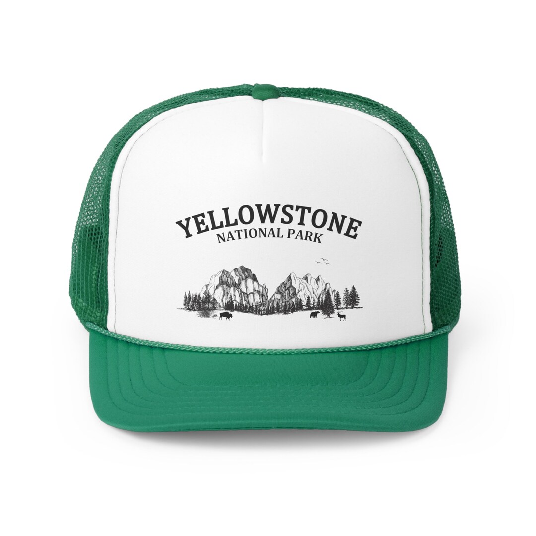 Yellowstone Hat Yellowstone National Park Hat Yellowstone Etsy