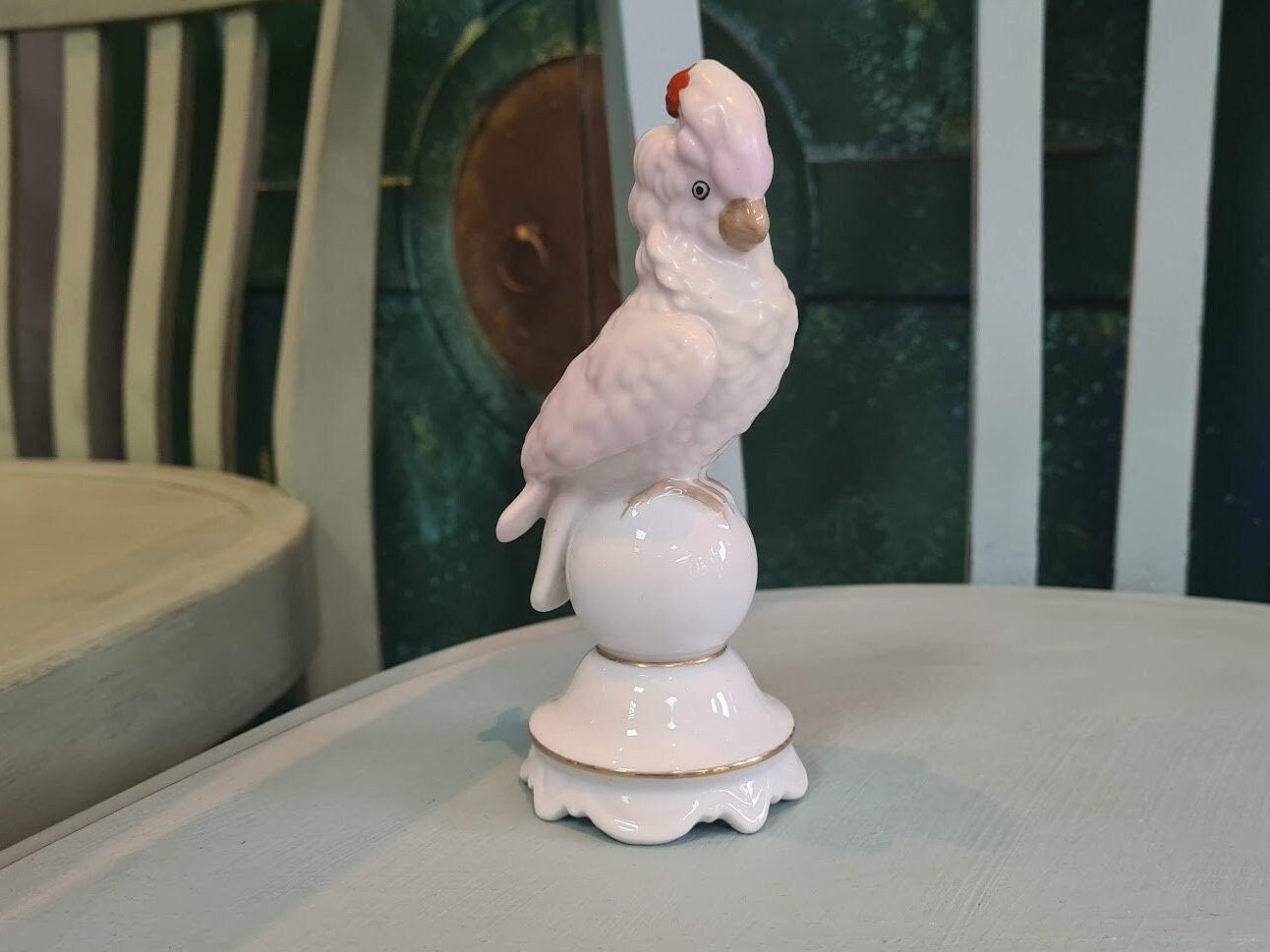 Porcelain Cockatoo Etsy
