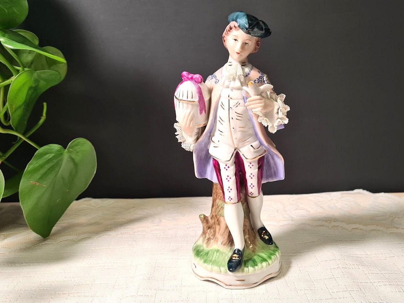 ロココ様式 陶器製 フィギュア 【公式通販】