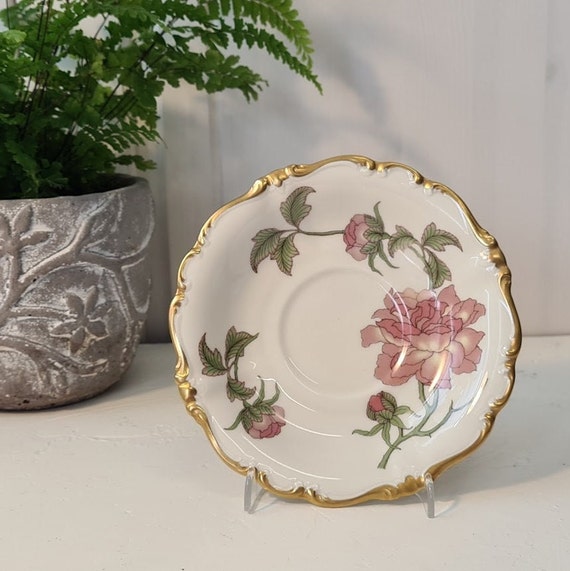 Rosenthal Pompadour Rigoletto Porcelain Small Plate Saucer Etsy