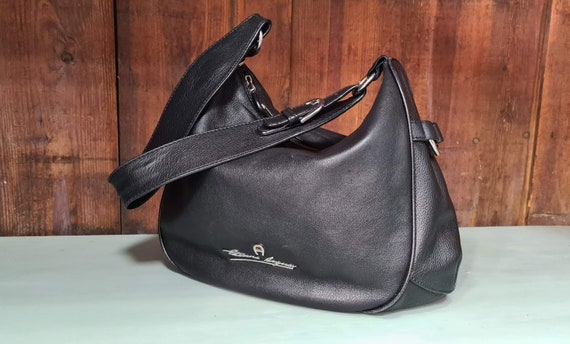 Etienne Aigner Shoulder Bag Leather Leather Bag - Etsy Singapore