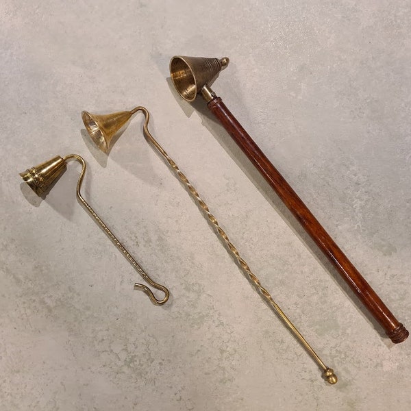 Wood Candle Snuffer Etsy