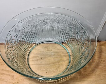 Bowl bowl fruit bowl satinfruit décor glass vintage 70s 80s GDR Bowl bowl fruit bowl satinfruit décor glass vintage 70s 80s GDR