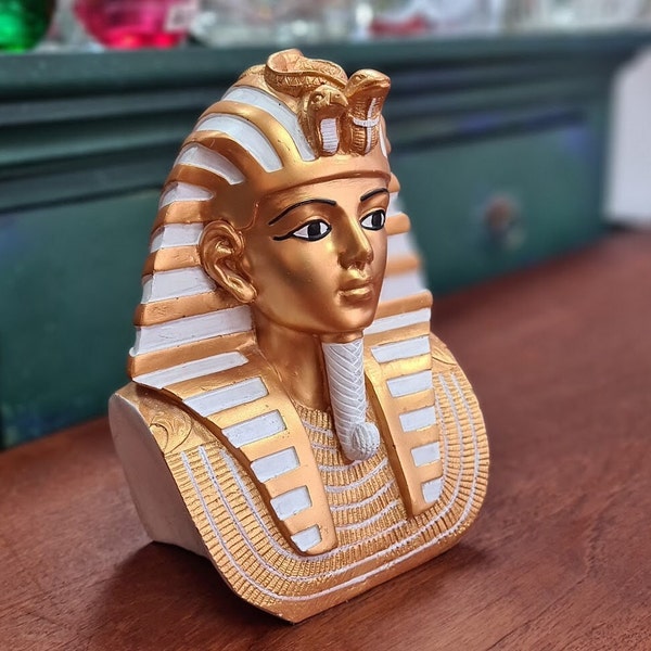 Tutanchamun Büste Ägyptische Pharao Figur Skulptur