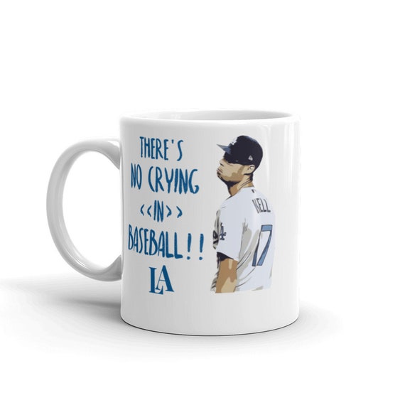 LA Dodgers White Coffee Mug 