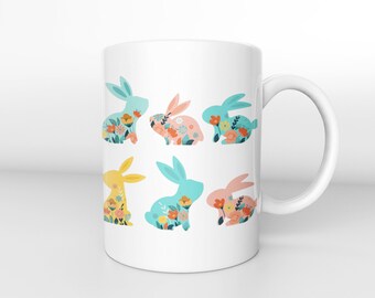 Easter Mug, Personalized Mug, Easter Gift, Easter Basket Gift, Teacher Easter Gift, Friend Easter Gift, Cup, Easter Decor, Easter Gift Mug