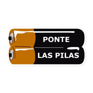 Punta las pilas Aufkleber, mexikanischer Kulturaufkleber, mexikanischer Kulturaufkleber, mexikanischer Aufkleber