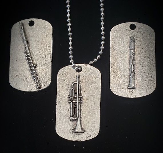 3-D Flute Charm Sterling Silver - Made in the USA 3-D Flute Charm Sterling Silver - Made in the USA
