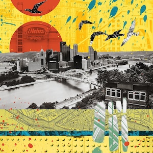 PITTSBURGH TRAVEL ART | Limited Edition of 50 | Signed and Numbered