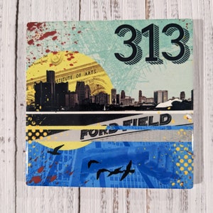 Posavasos de cerámica de Detroit