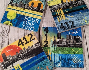 Pittsburgh Collection - Ceramic Tile Coaster