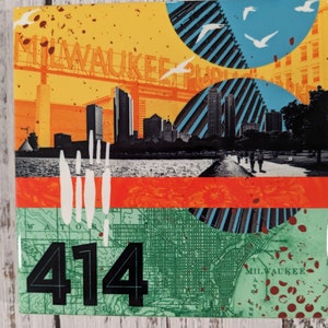 Milwaukee Ceramic Tile Coaster