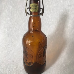 Vintage Grolsch Lager Beer bottle