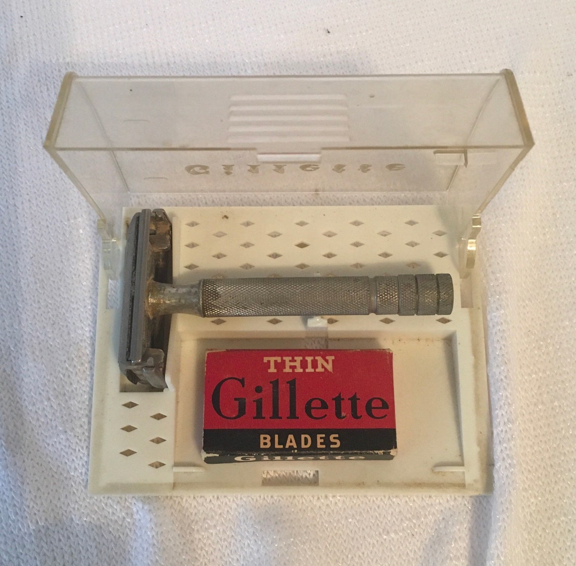 Antique Gillette Razor Etsy
