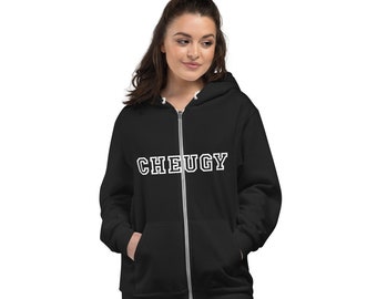 Cheugy Millennial Zip Up Hoodie Sweatshirt