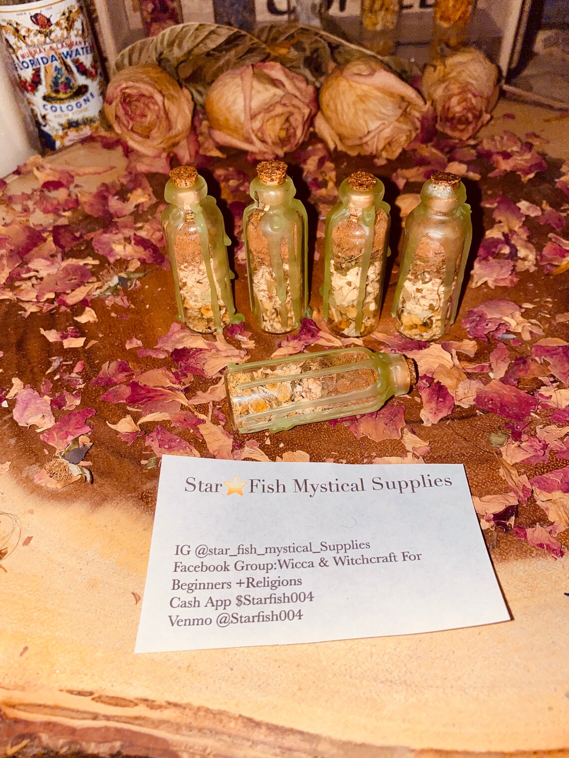 Glass Spell Bottles 10ml Etsy