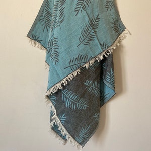 Turquoise Turkish Towel, 40x70 Bath Towel, Sand Free Beach Towel, Quick Dry Towel, Personalized Turkish Towel, Bachelorette Towel, Peshtemal