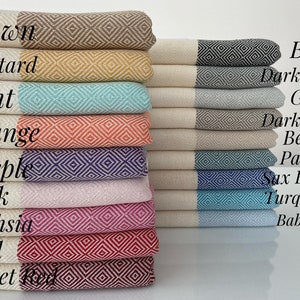 Cadeau personnalisé, Cadeau de mariage, Cadeau personnalisé EVJF, Serviette de bain turque personnalisée, Serviette bio, Serviette de plage pour mariage, Voyage entre filles