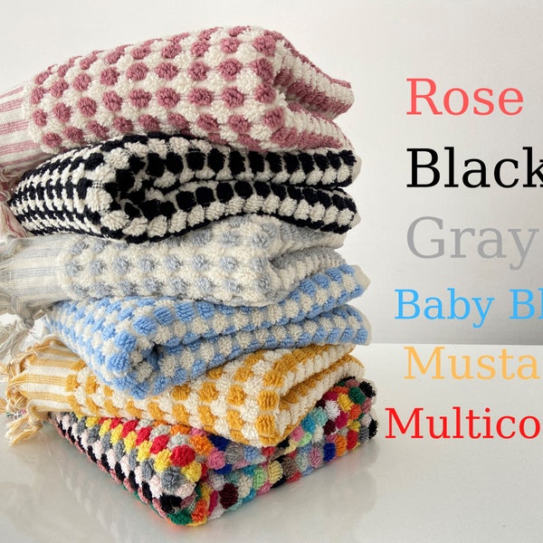 Handtuch, Handtuch aus Bio-Baumwolle, weiches Handtuch, personalisiertes Handtuch, Küchentuch, Vintage-Handtuch, Badedekor-Handtuch, dickes saugfähiges Handtuch