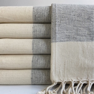Personalized Turkish Towel, Sand Free Beach Towel, Quick Dry Towel, Gray Bath Towel 37x67, Hammam Towel, Bachelorette Towel, Small Blanket