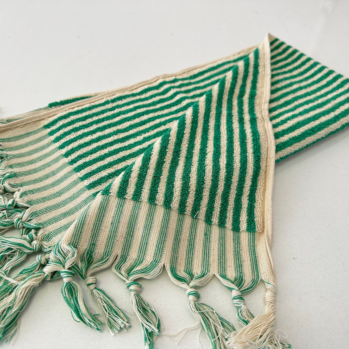 Green Hand Towel