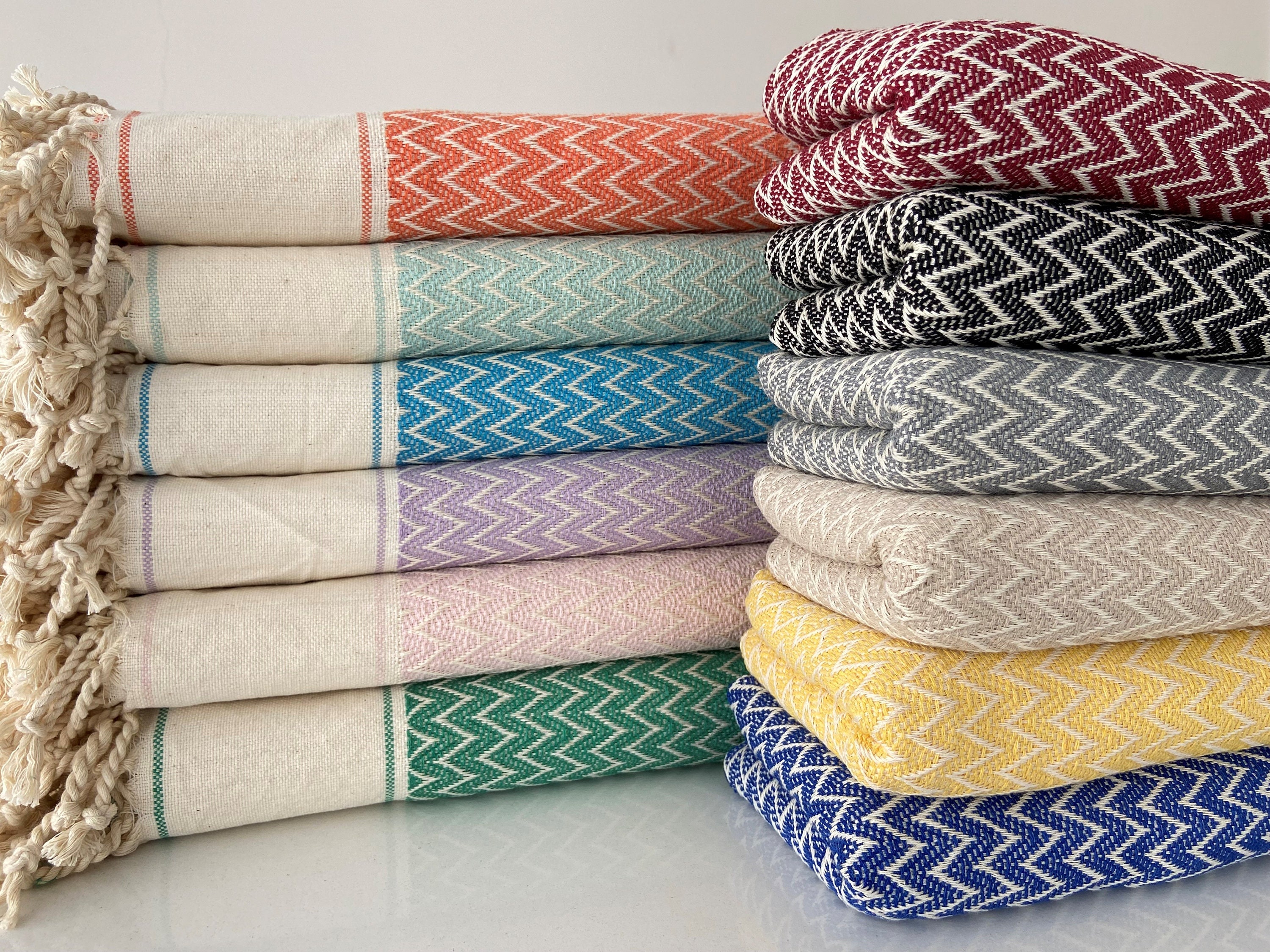 Toallas De Mano Monogrammed Para Baño Y Cocina | Regalo