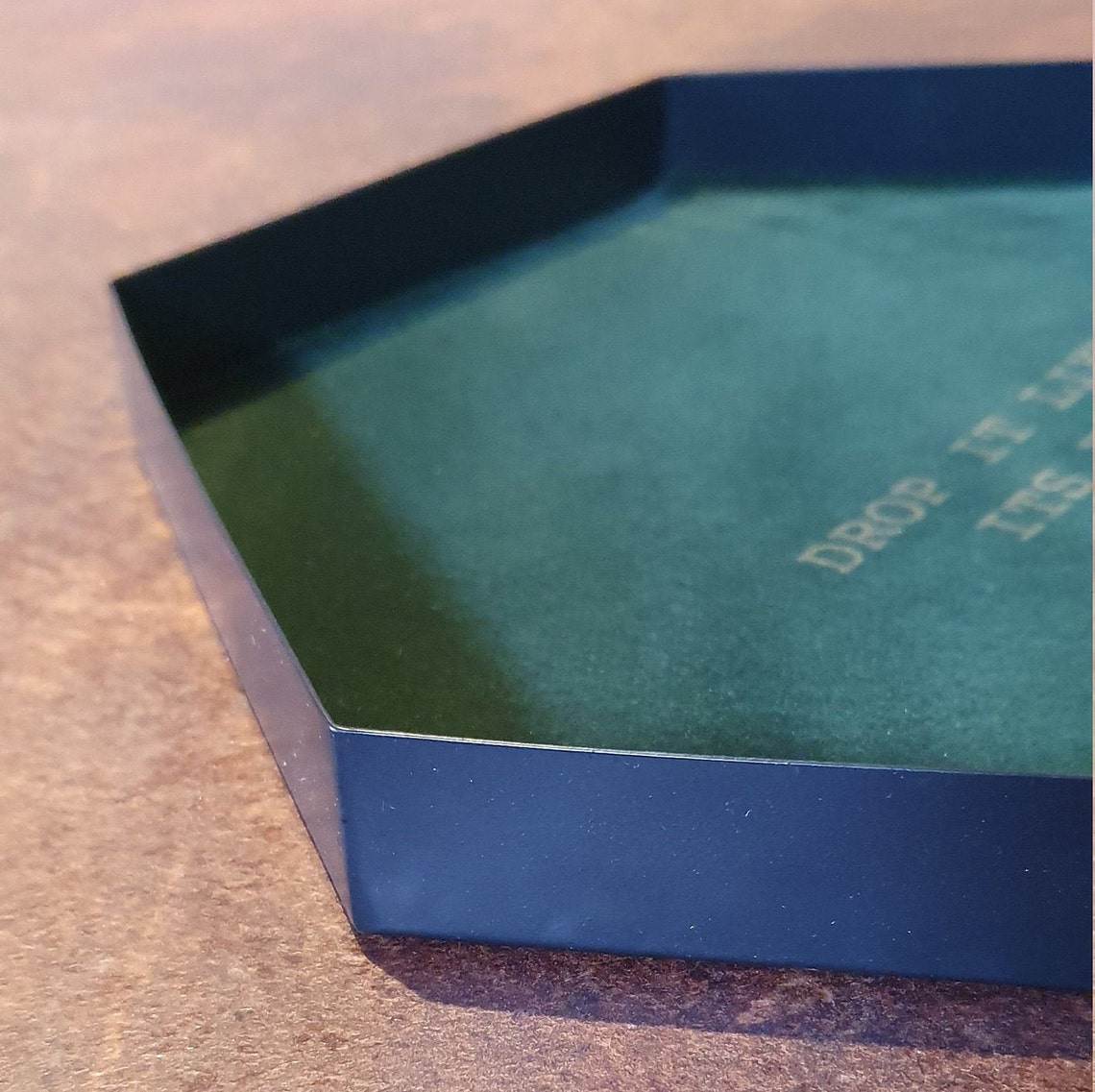 Home bar tray metal drinks tray matt black tray decorative Etsy