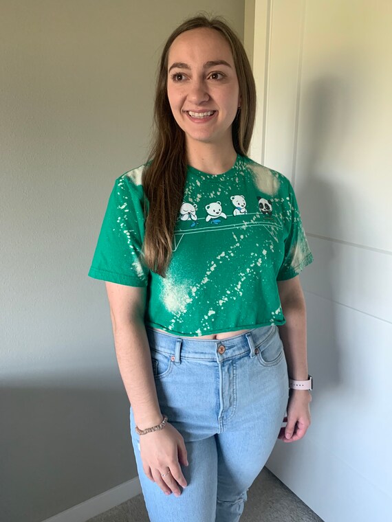 Vintage Bleached T-shirt | Etsy Australia