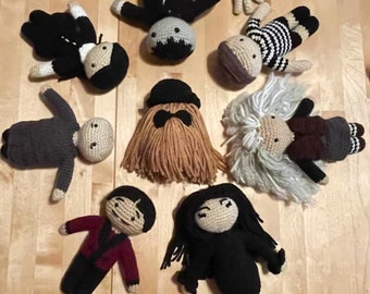 PATTERN BUNDLE - Altogether Spooky Family Crochet Amigurumi Plushies